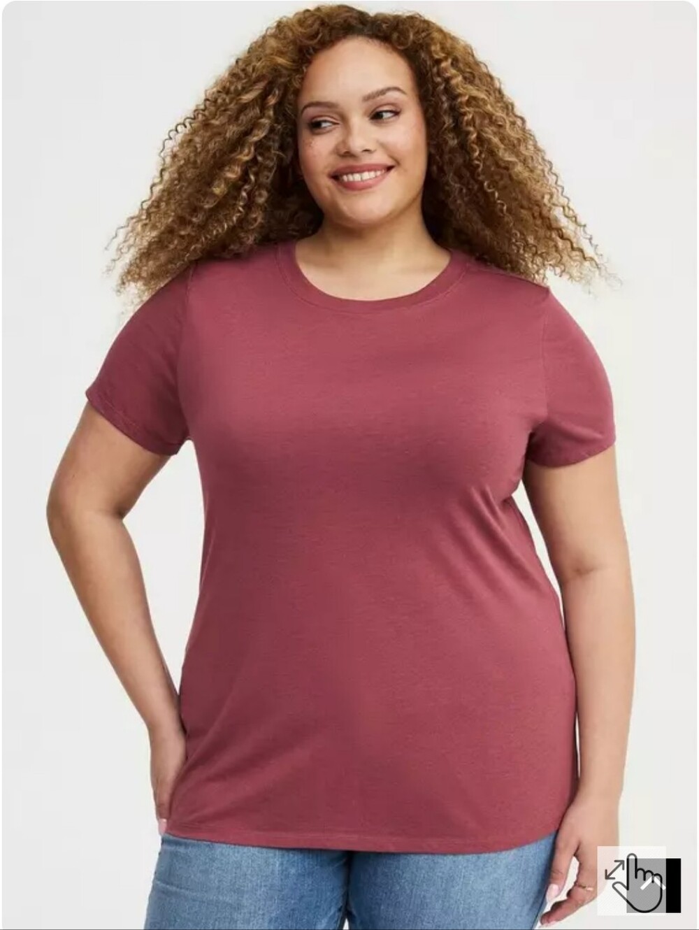 Torrid Everyday Crew Signature Jersey Tee